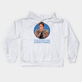 Stefon - this place has everything Kids Hoodie